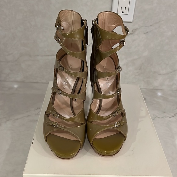 Casadei Beautiful Buckle Bootie with side zipper - Picture 2 of 5